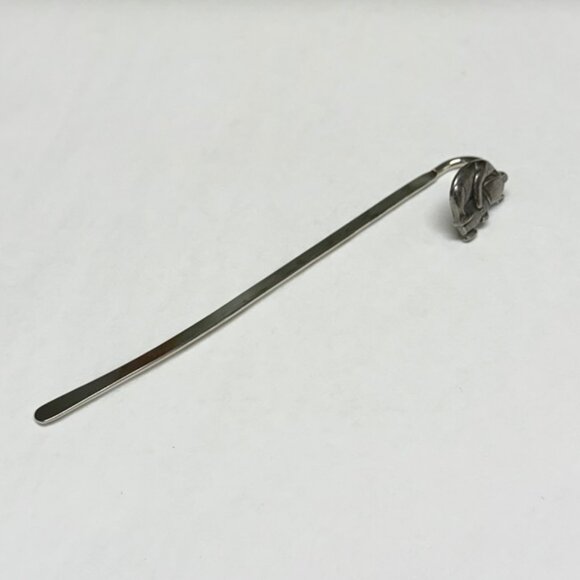 DANFORTH PEWTER Vintage Disney Pooh with Hunny Pot Bookmark RARE - Picture 2 of 6